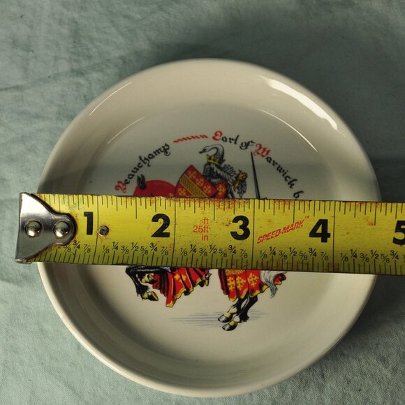 earl of warwick thomas beauchamp coaster trinket dish (w987) - Picture 2 of 5